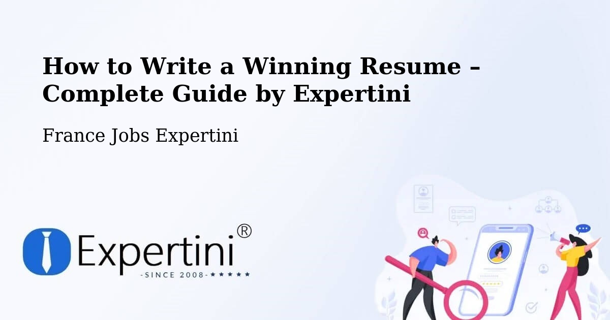 Resume Writing Guide for Job Seekers – Verdun - Verdun, France Jobs Expertini